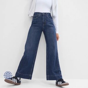 GAP High Rise Wide Leg Jeans Size 20/35 Brand New!!